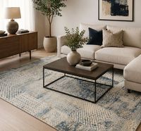 Primavera Modern Blue and Grey Rug From Oriental Weavers 